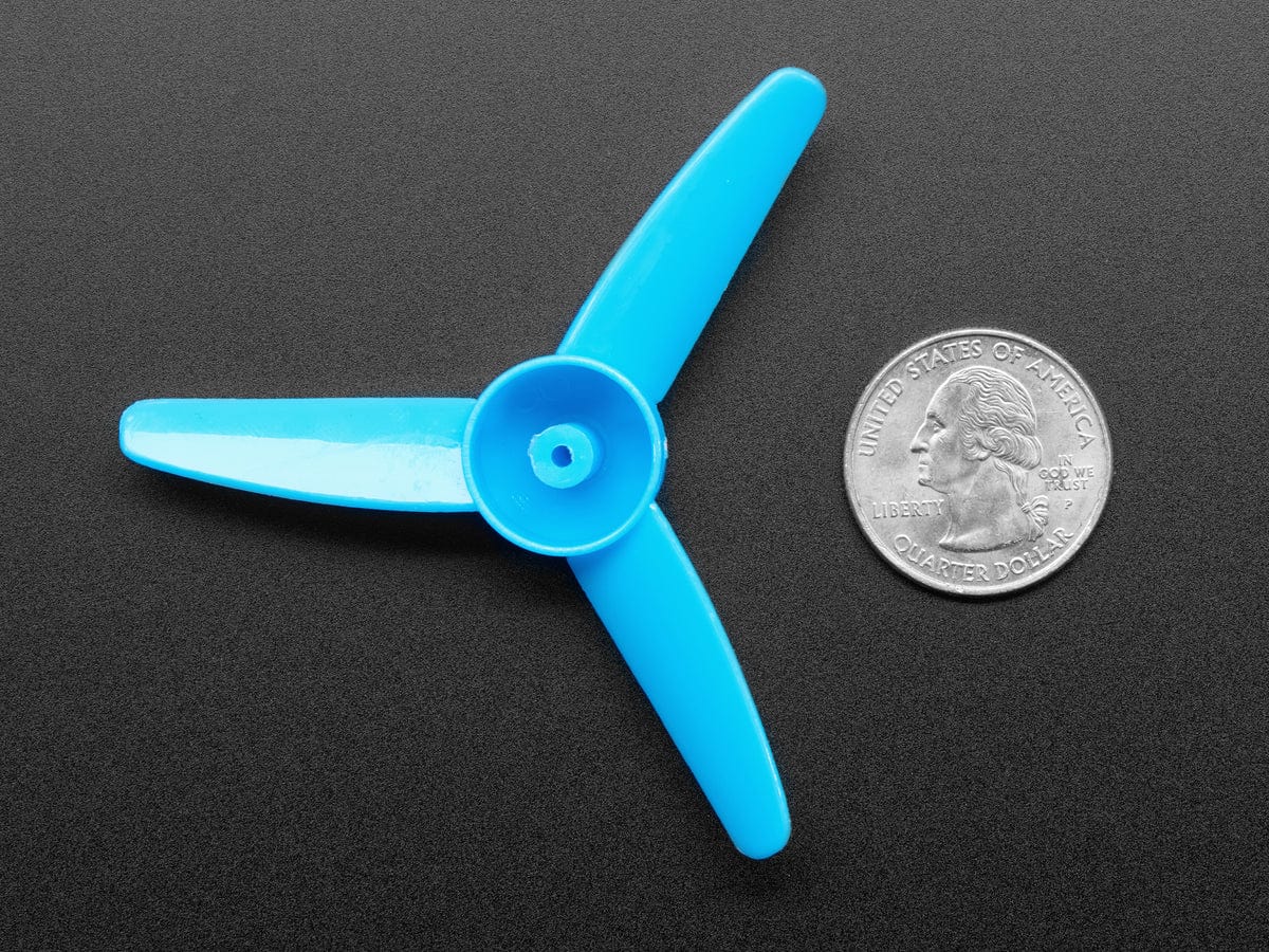3-Bladed Trifoil Propeller Fan for DC Motor - Image 2