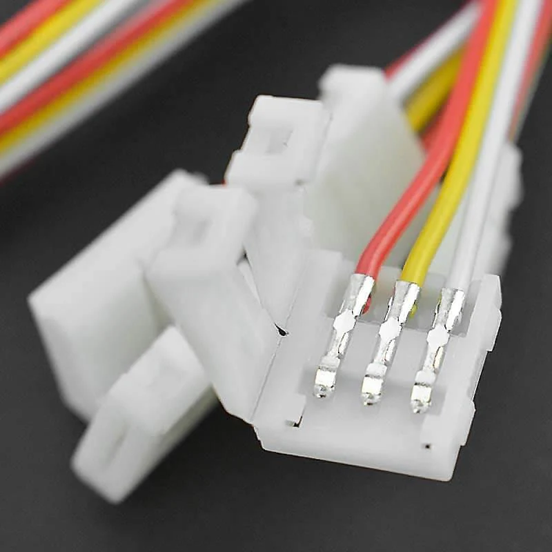3-Pin LED Strip Connector Cables (Single Head, 5 Pieces) - Image 2
