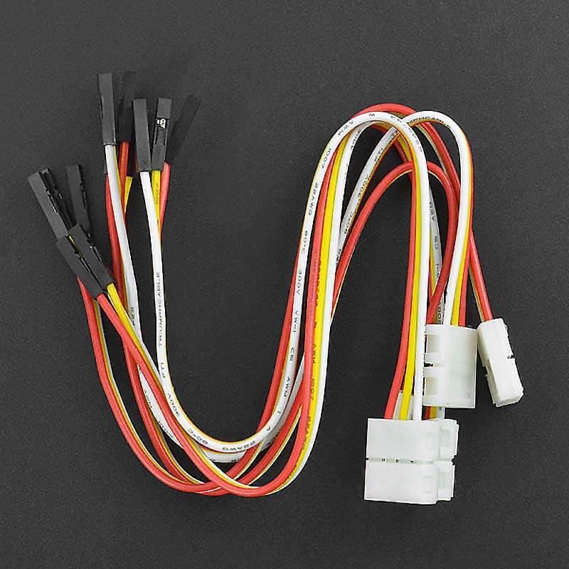 3-Pin LED Strip Connector Cables (Single Head, 5 Pieces) - Image 4