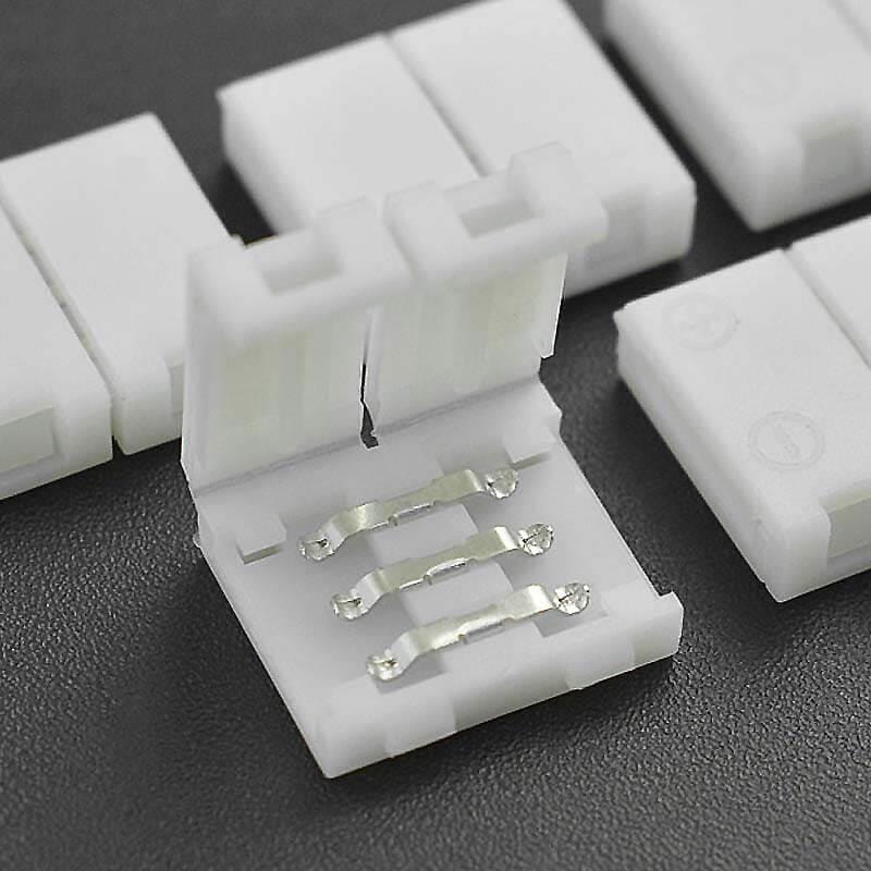 3-Pin LED Strip Connectors (5 Pieces) - Image 2