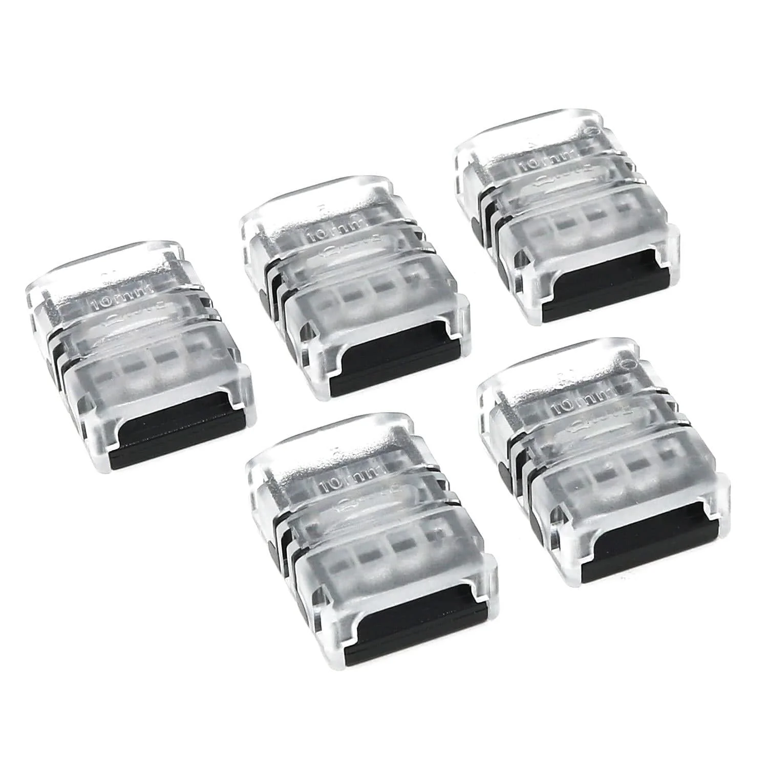 3-pin LED Strip Connectors - Strip to Strip (10mm)