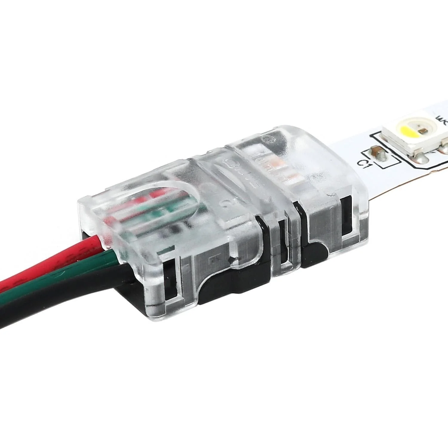 3-pin LED Strip Connectors - Strip to Wire (10mm) - Image 2