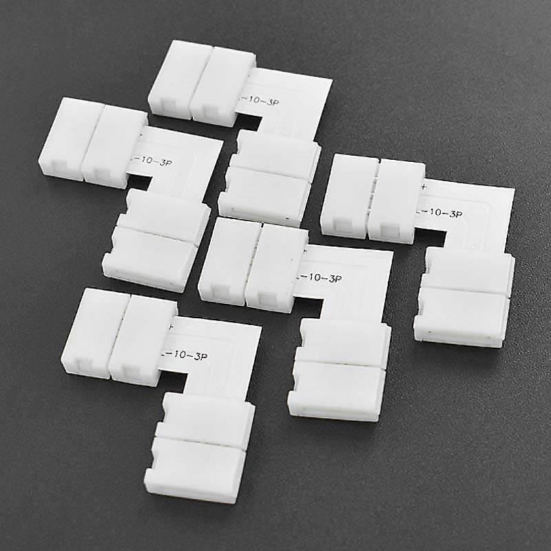 3-Pin LED Strip Right-angle Connectors (5 Pieces)