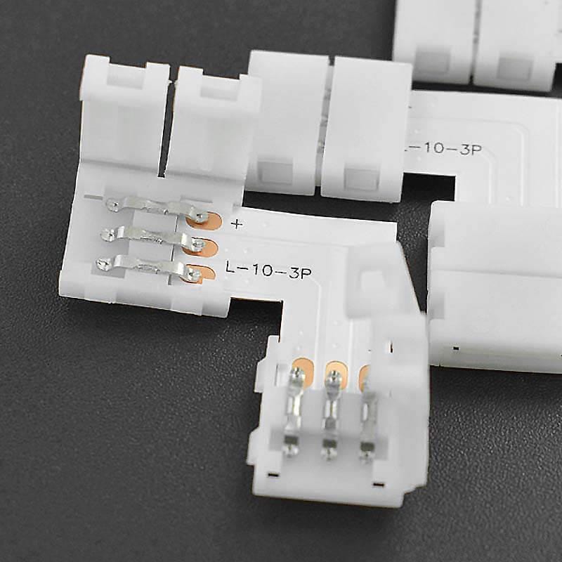 3-Pin LED Strip Right-angle Connectors (5 Pieces) - Image 2