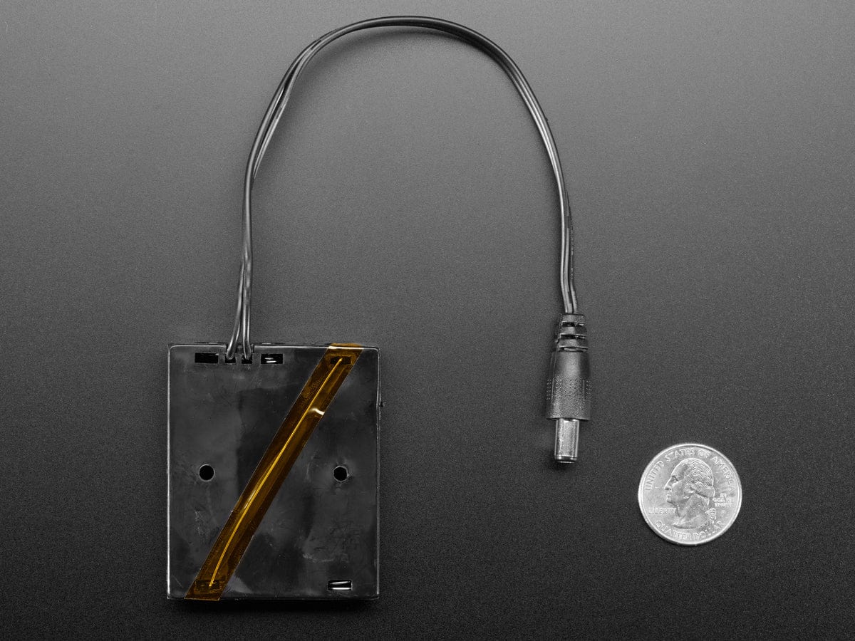 3 x AA Battery Holder with 2.1mm Plug - Image 3