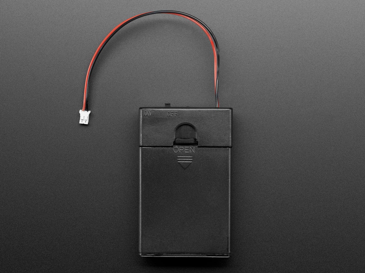 3 x AA Battery Holder with On/Off Switch, JST, and Belt Clip - Image 5