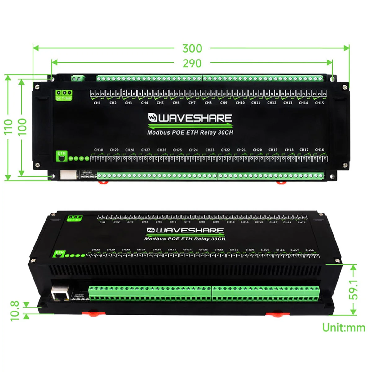30-Channel Ethernet Relay Module with PoE - Image 6