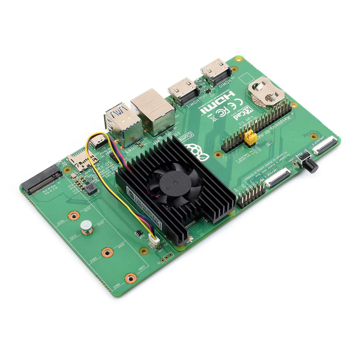 Metal Cooling Fan for Raspberry Pi Compute Module 5 - Image 5