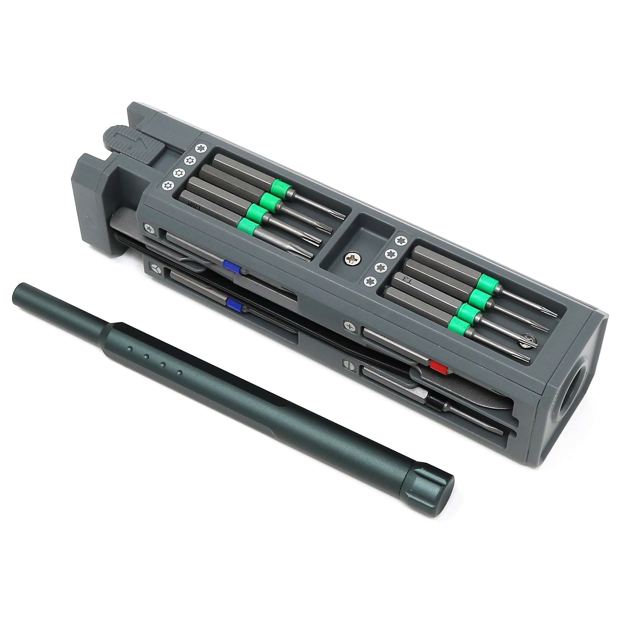 32-in-1 Compact Precision Screwdriver Set with Push Eject - Image 4