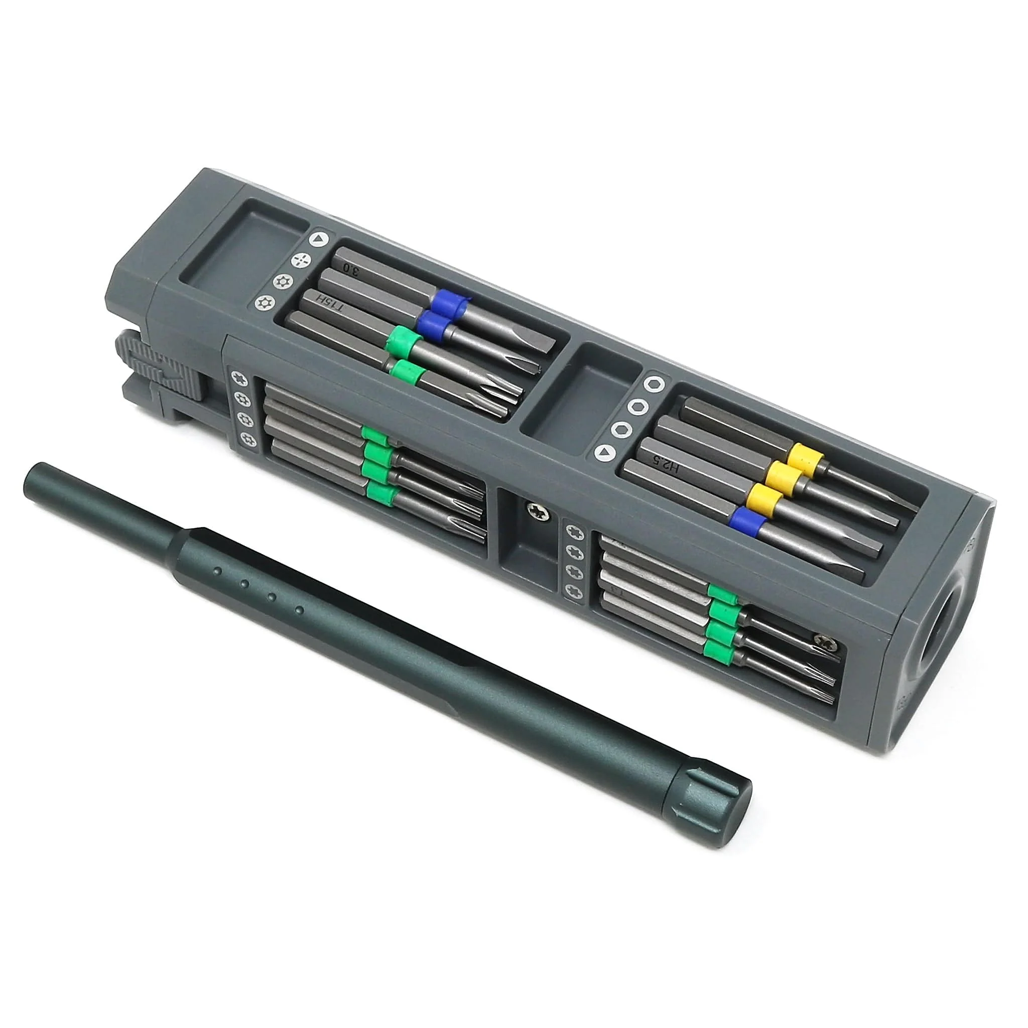 32-in-1 Compact Precision Screwdriver Set with Push Eject - Image 5