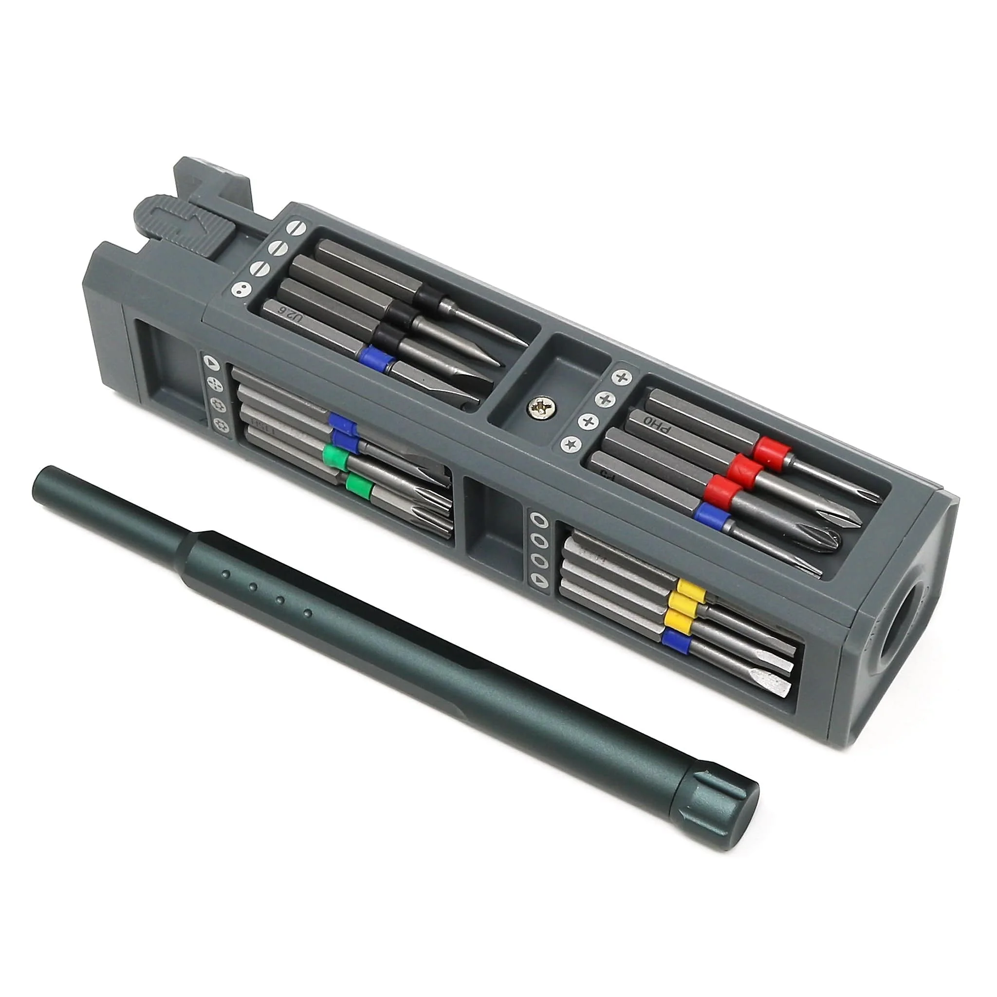 32-in-1 Compact Precision Screwdriver Set with Push Eject - Image 6