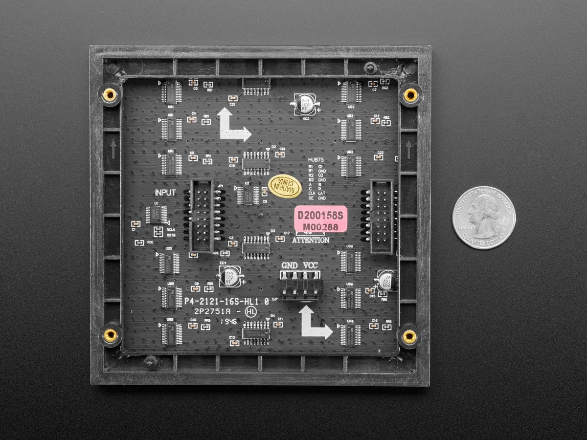 32x32 RGB LED Matrix Panel - 4mm Pitch [Discontinued] - Image 6