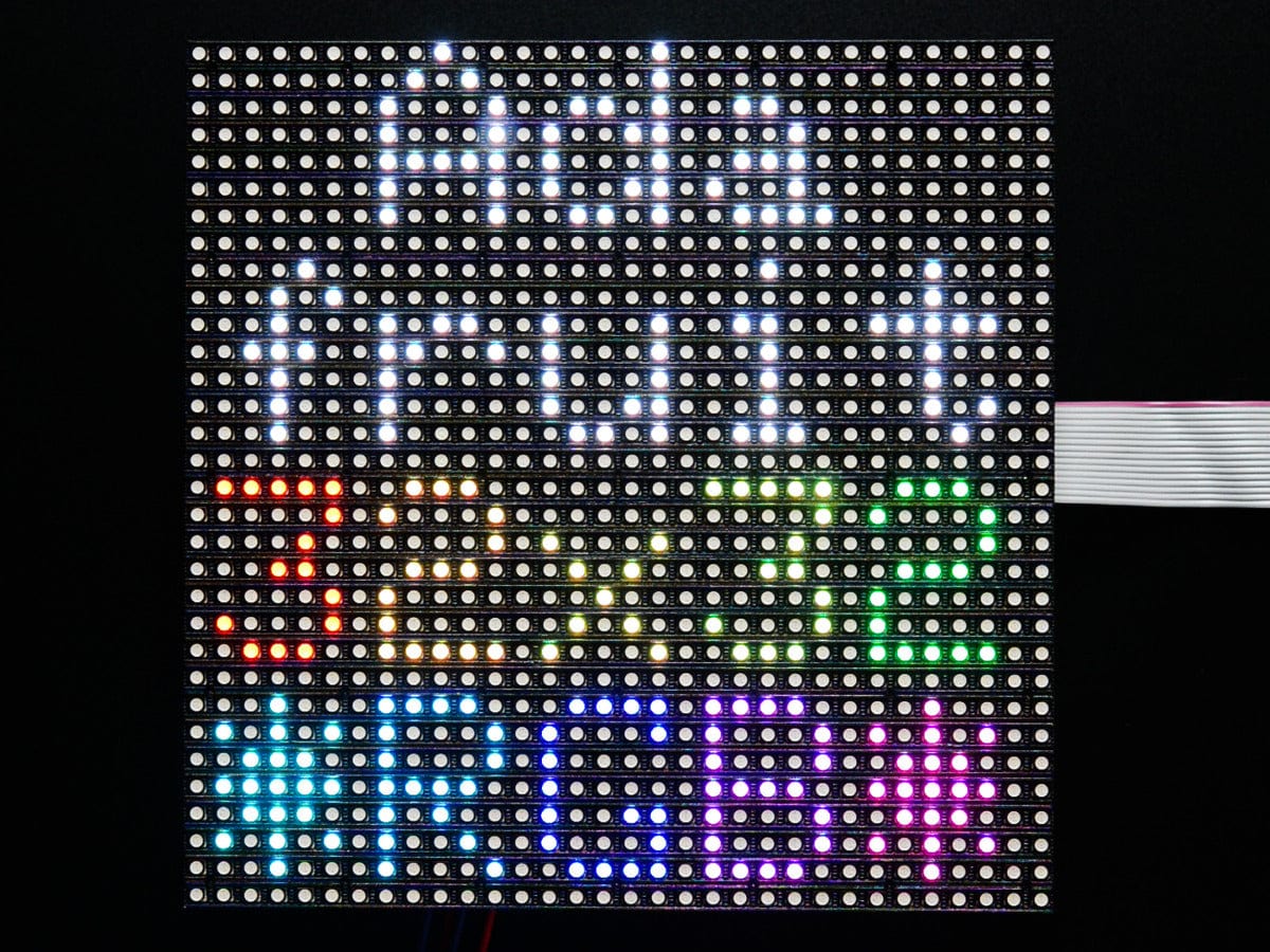 32x32 RGB LED Matrix Panel - 5mm Pitch - Image 2