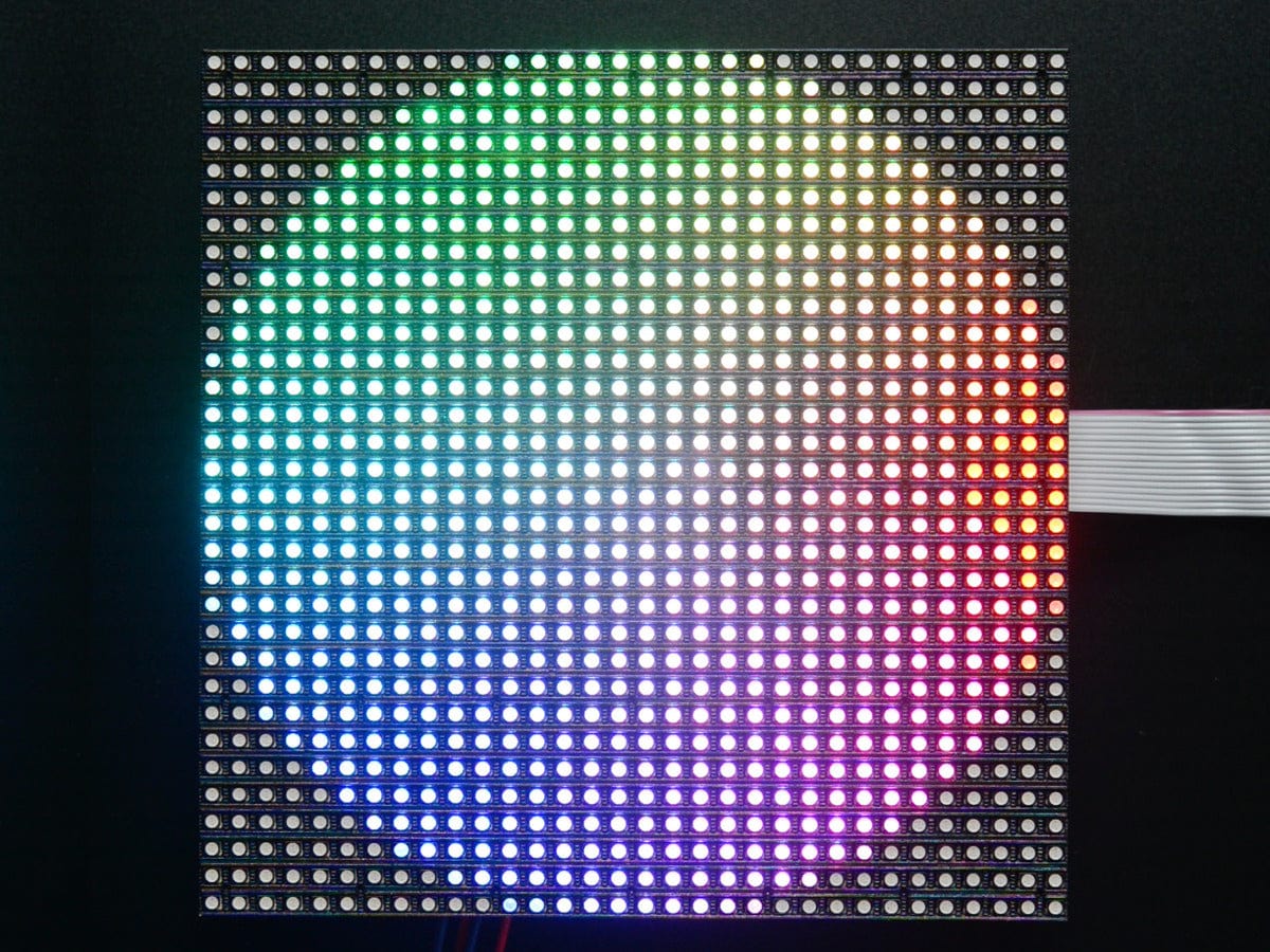 32x32 RGB LED Matrix Panel - 5mm Pitch - Image 4