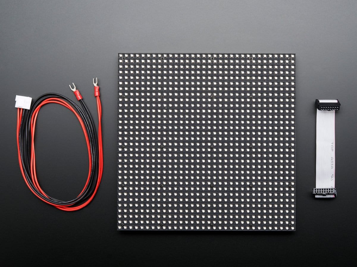 32x32 RGB LED Matrix Panel - 6mm pitch - Image 4