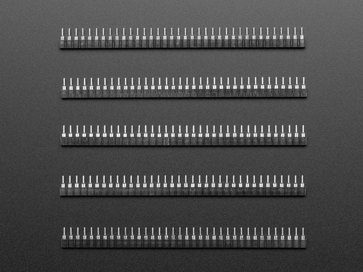 36-pin Swiss Female Socket Headers - Pack of 5 - Image 2