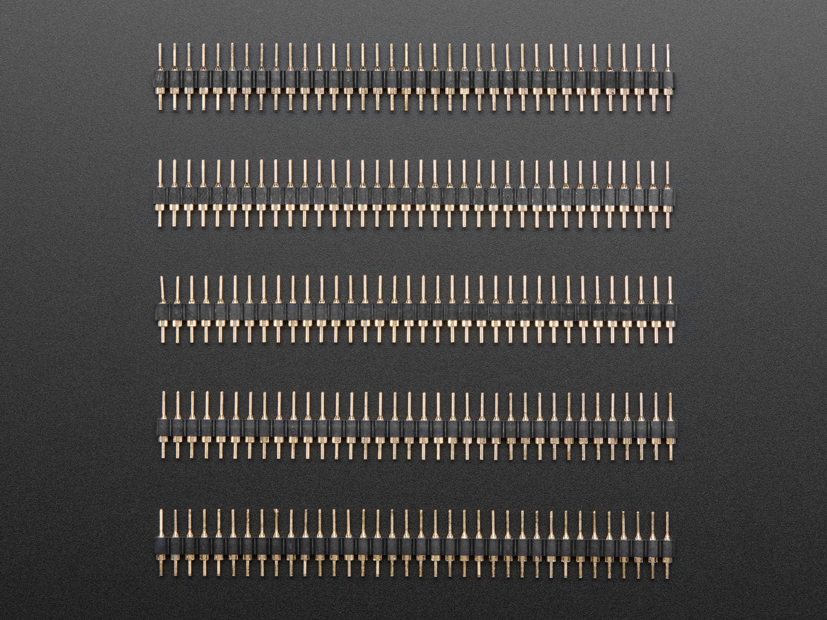 36-pin Swiss Male Plug Headers - Pack of 5 - Image 2