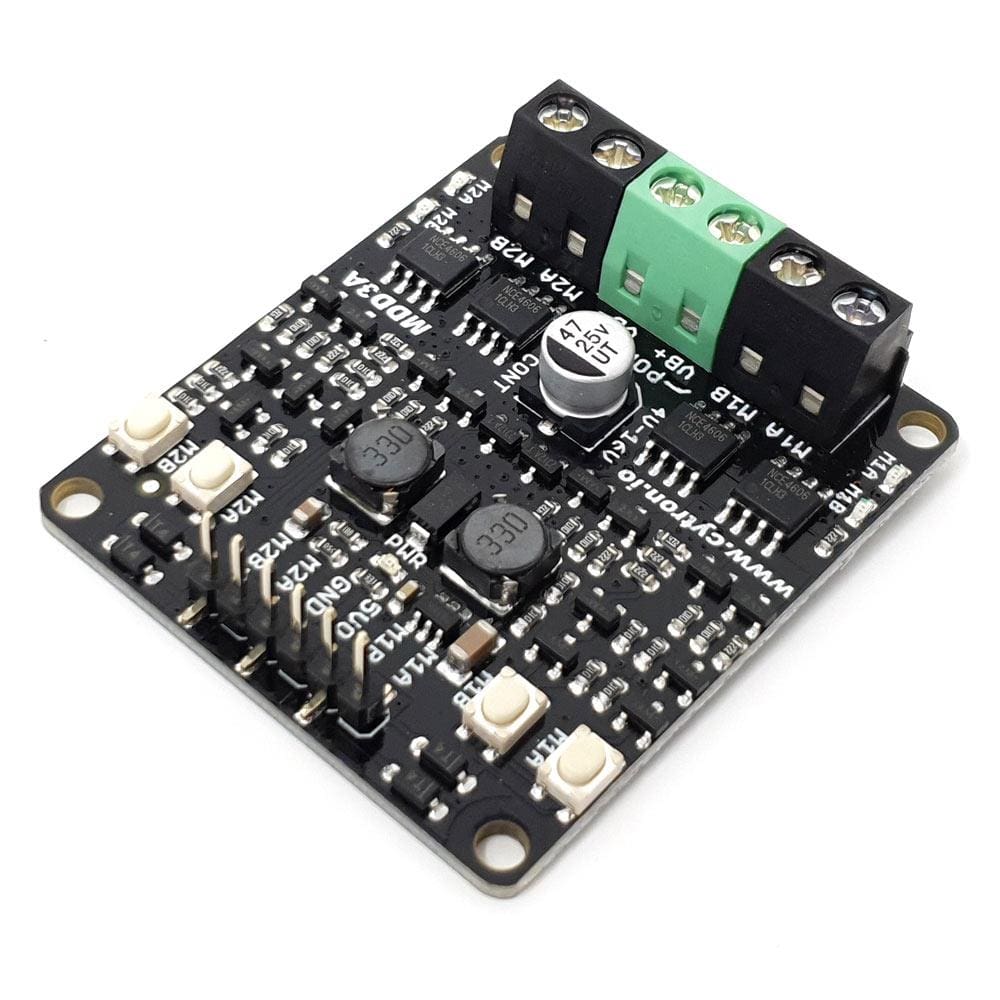 3A 4V-16V 2 Channel DC Motor Driver - Image 3