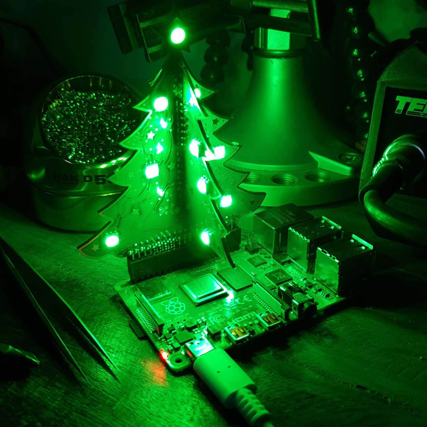 3D RGB Xmas Tree for Raspberry Pi [Discontinued] - Image 4