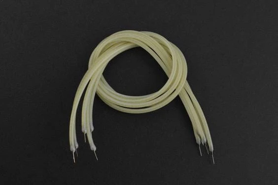 3V 260mm Flexible LED Filament Chip - Blue (5-pack) - Image 3