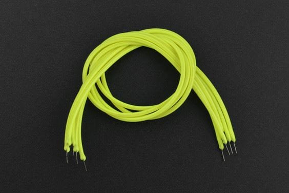 3V 260mm Flexible LED Filament Chip - Green (5-pack) - Image 2