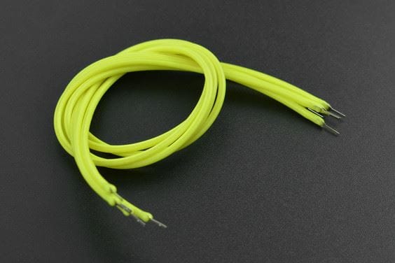 3V 260mm Flexible LED Filament Chip - Green (5-pack) - Image 3