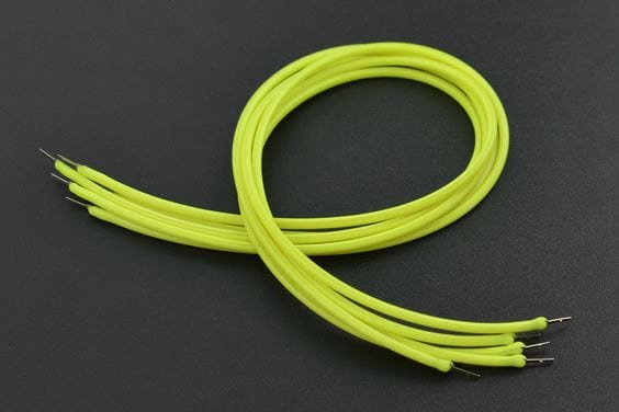 3V 260mm Flexible LED Filament Chip - Green (5-pack) - Image 4