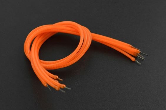 3V 260mm Flexible LED Filament Chip - Pink (5-pack) - Image 2