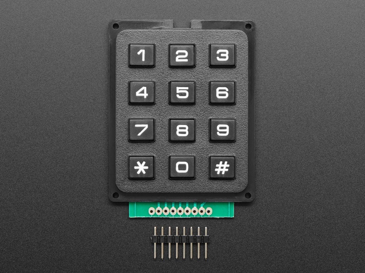 3x4 Matrix Keypad - Image 2