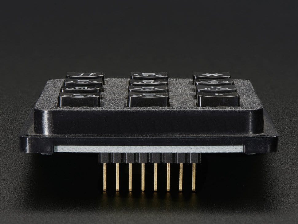 3x4 Phone-style Matrix Keypad - Image 4