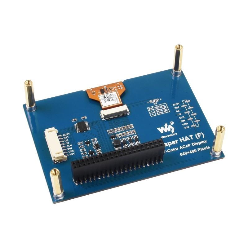4.01" ACeP 7-Colour E-Paper Display HAT for Raspberry Pi - Image 3