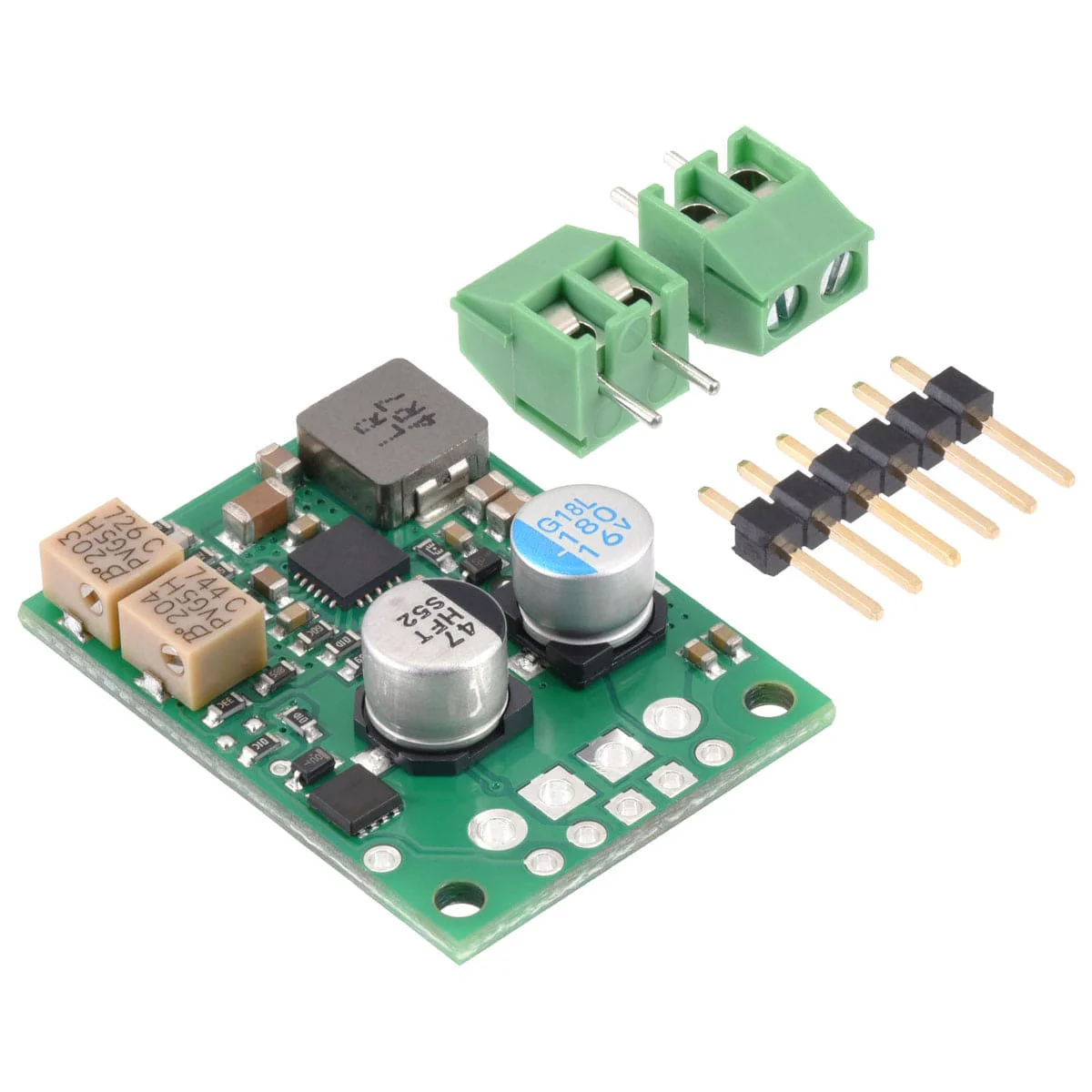 Pololu 4.2-15V 3.3A Fine-Adjust Step-Down Voltage Regulator with Adjustable Low-Voltage Cutoff (D30V33MASCMA) - Image 2