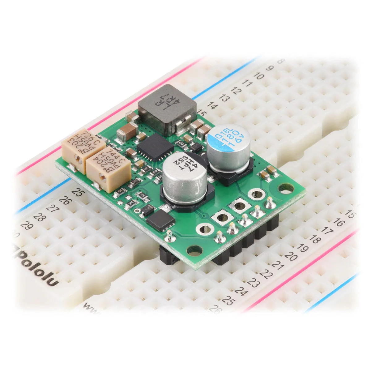 Pololu 4.2-15V 3.3A Fine-Adjust Step-Down Voltage Regulator with Adjustable Low-Voltage Cutoff (D30V33MASCMA) - Image 5