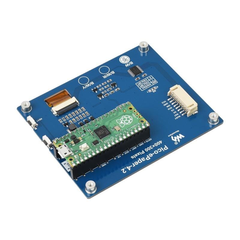 4.2" ePaper Display Module for Raspberry Pi Pico (400×300) - Image 5