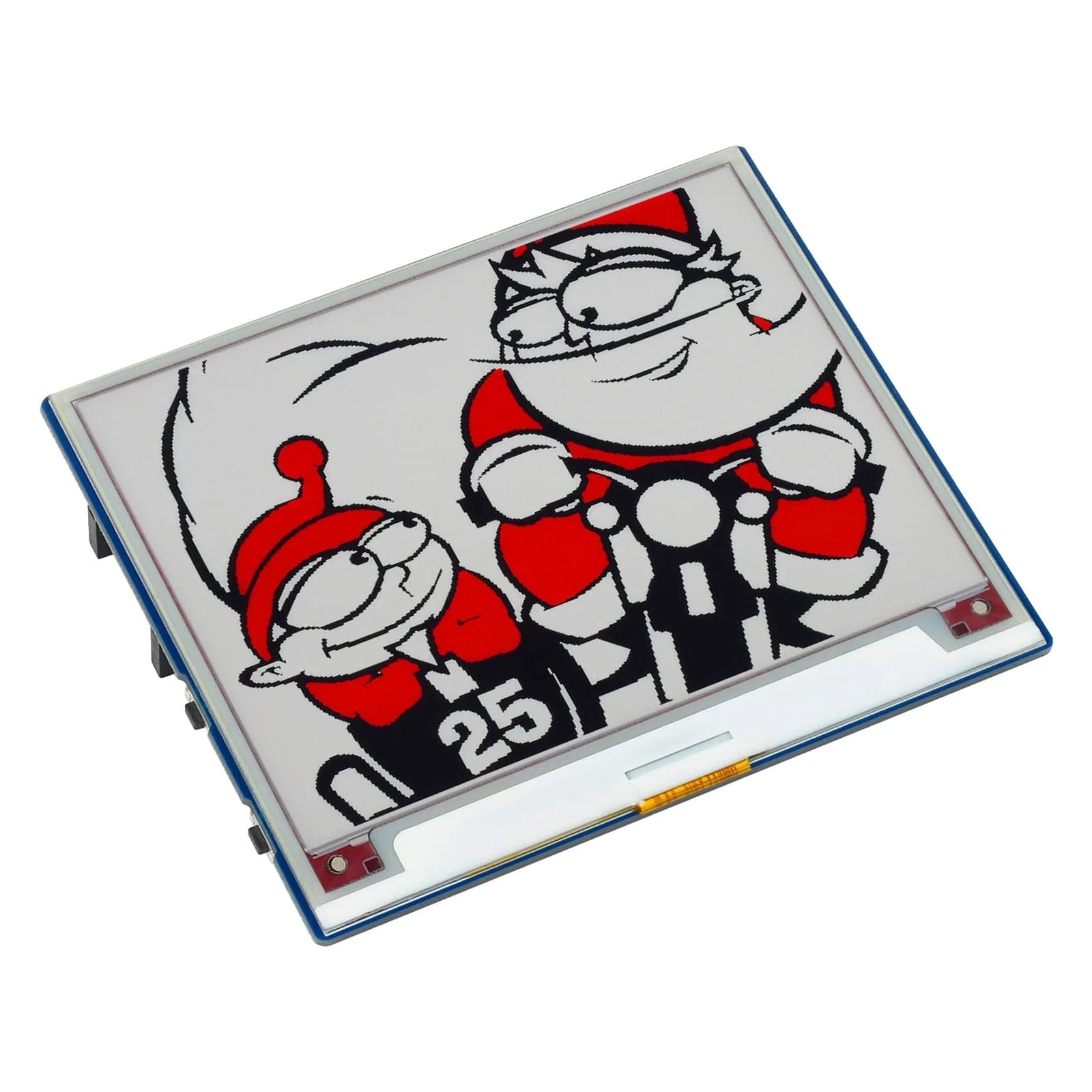 4.2" ePaper Display Module for Raspberry Pi Pico - Red/Black/White (400x300) - Image 2