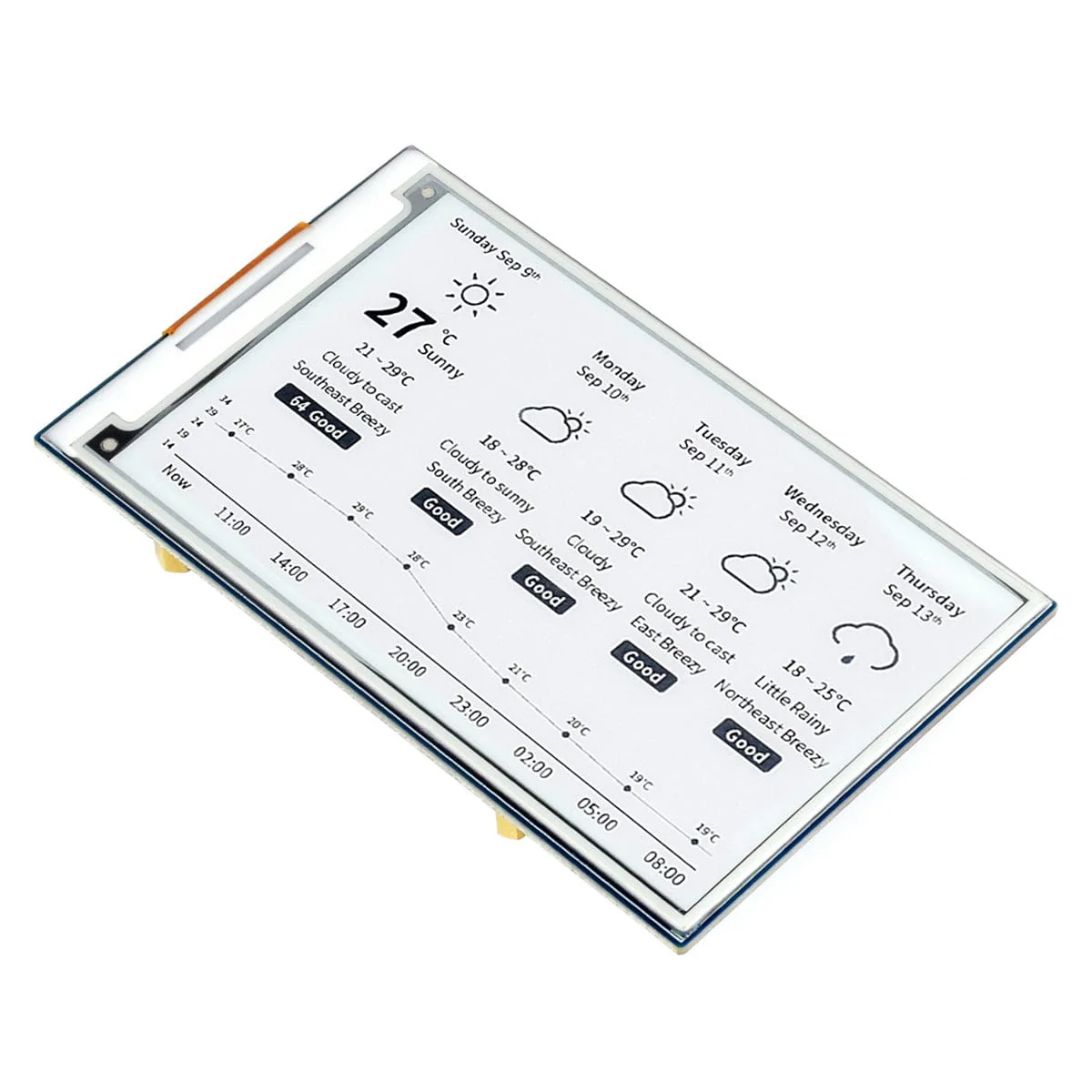 4.26" ePaper Display HAT for Raspberry Pi (800x480) - Image 2