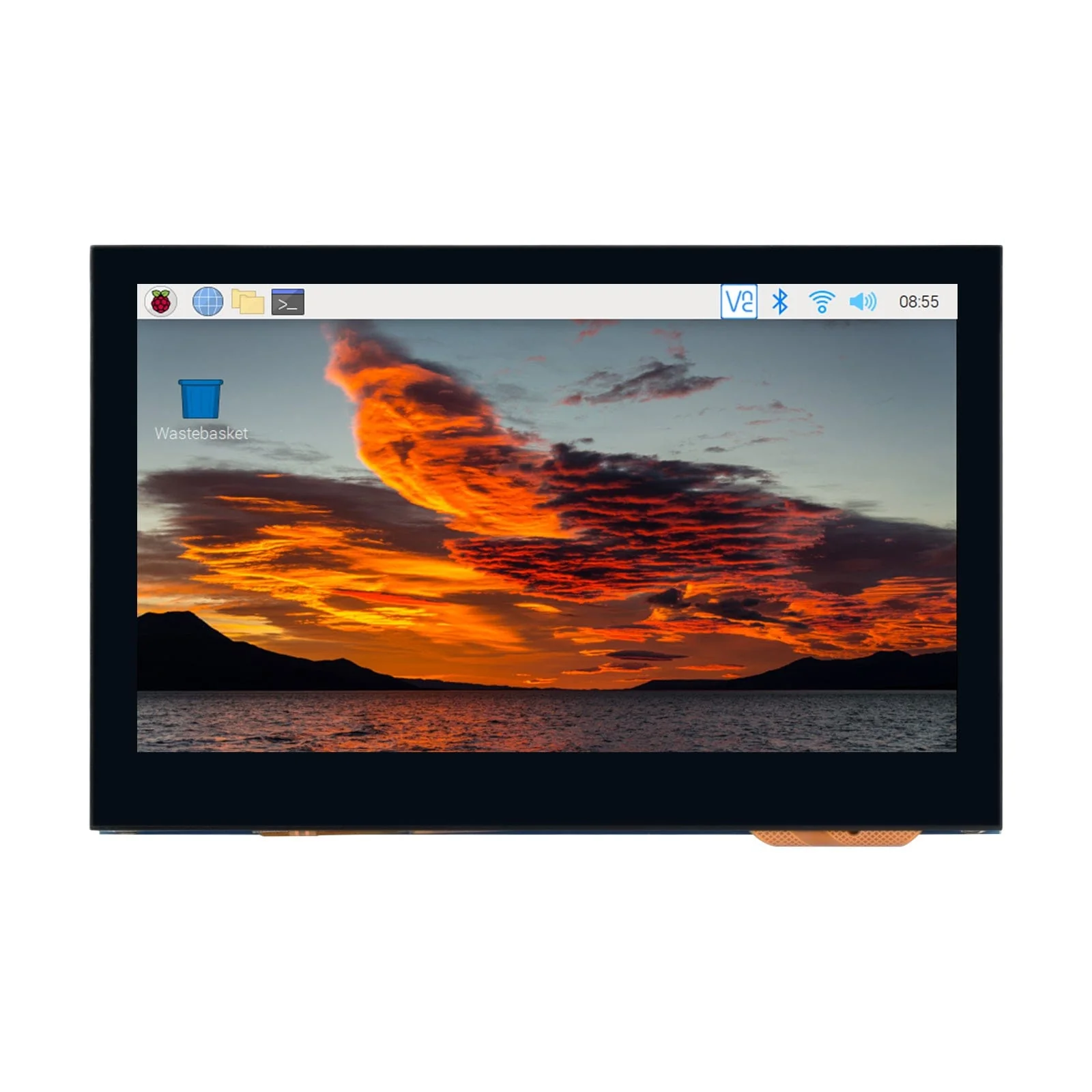 4.3" DSI QLED Capacitive Touch Display for Raspberry Pi (800x480) - Image 5