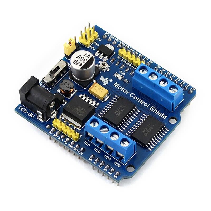 4-Channel Motor Control Shield for Arduino [Discontinued] - Image 2