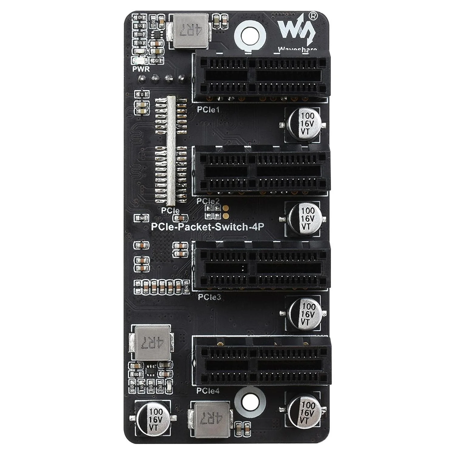 4-Channel PCIe Gen 2x1 Expander for CM4 IO Board - Image 4