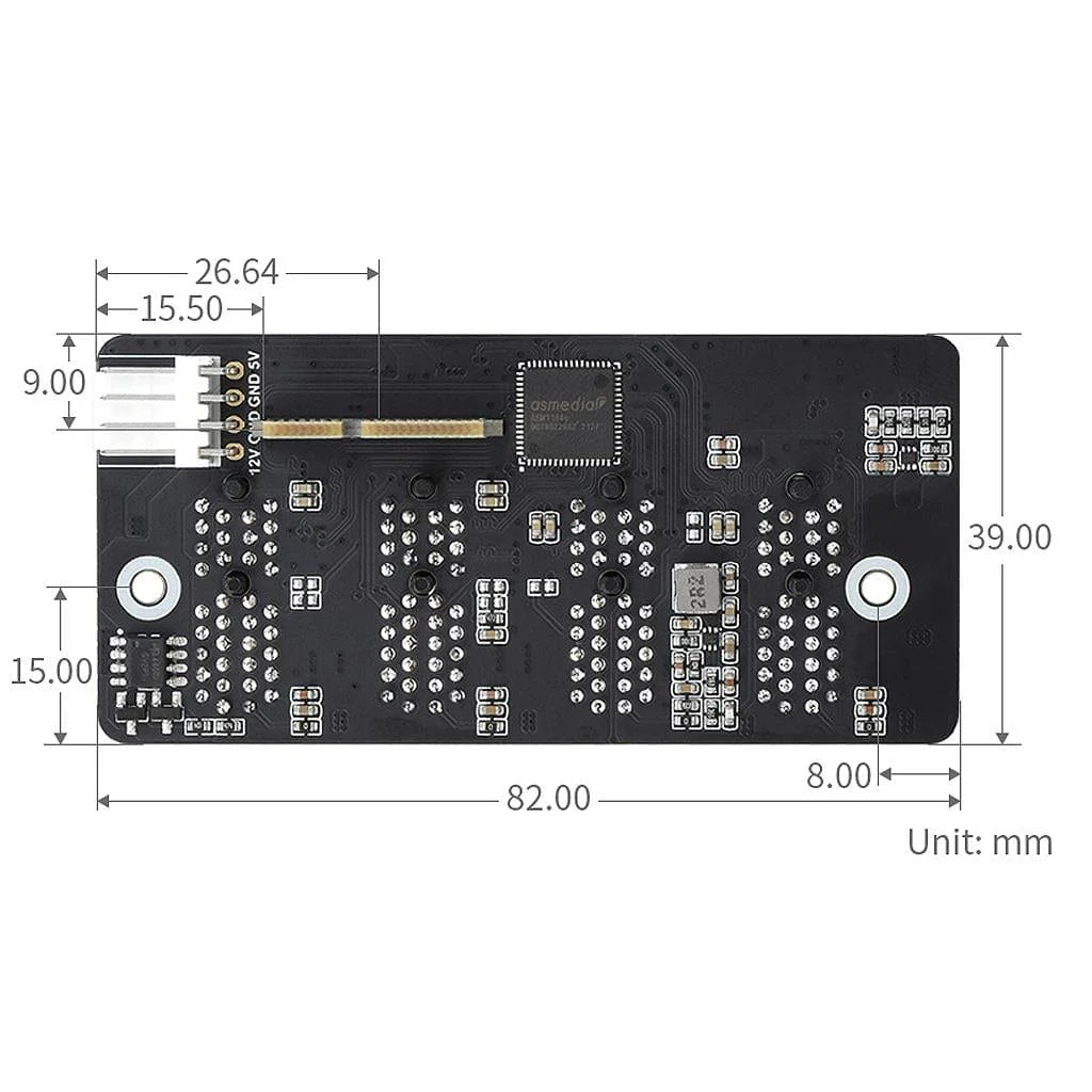 4-Channel PCIe Gen 2x1 Expander for CM4 IO Board - Image 7