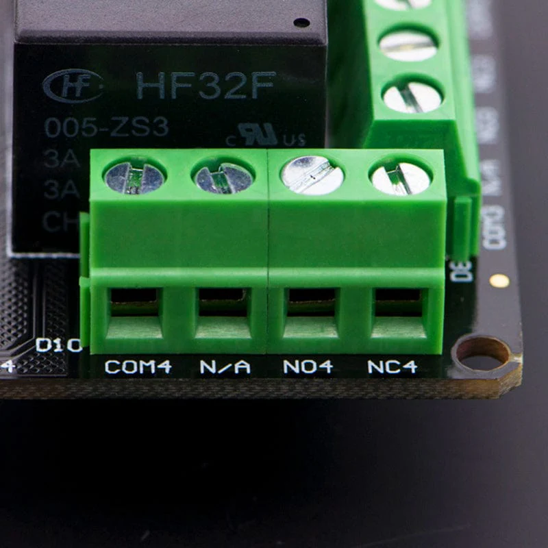 Gravity: 4 Channel Relay Shield for Arduino - Image 4