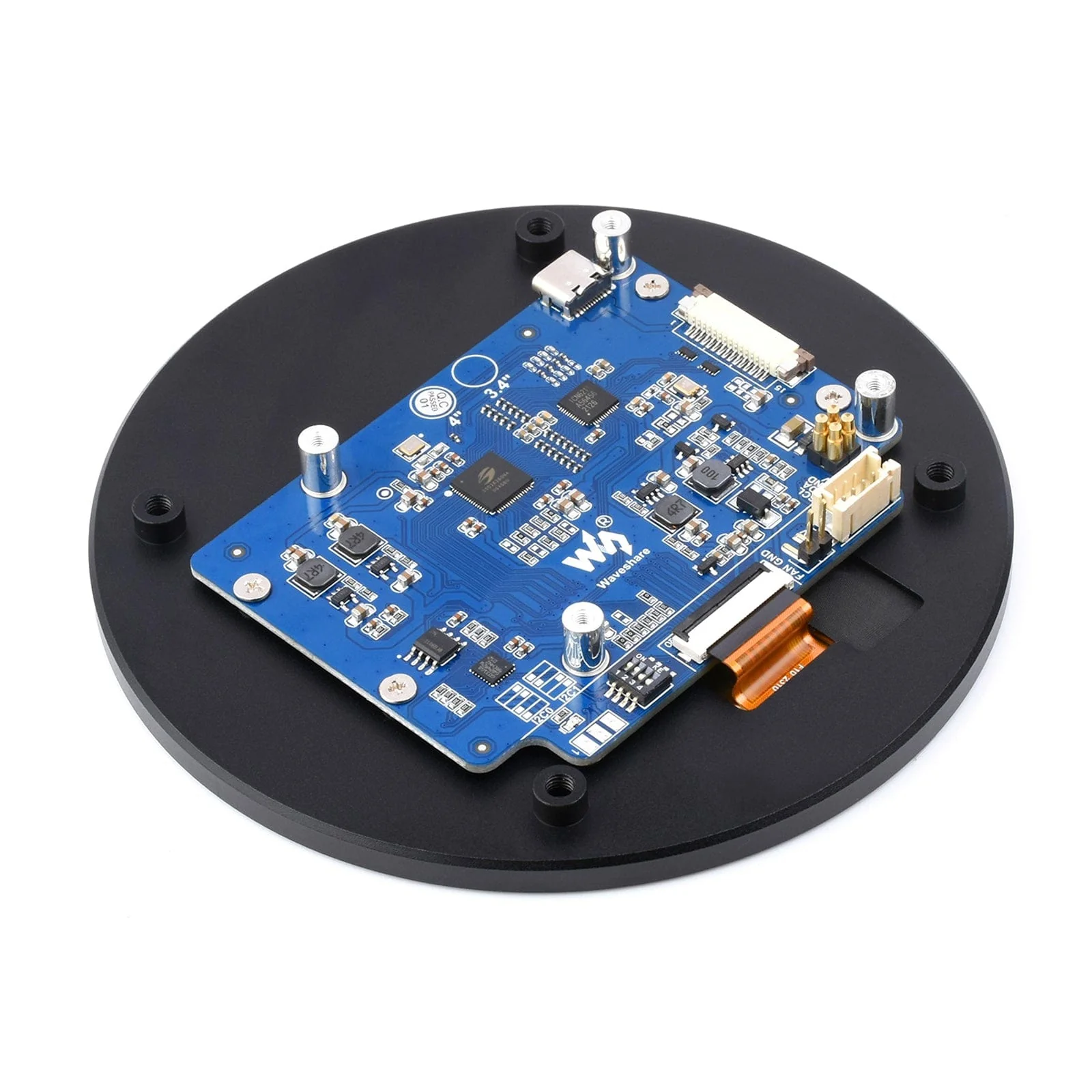 4" DSI Round Touch Display for Raspberry Pi - Image 2