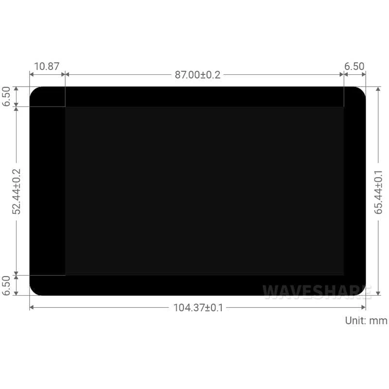 4" IPS Capacitive Touch DSI Display for Raspberry Pi (800x480) - Image 6