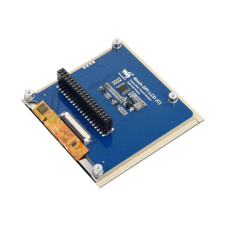4" IPS Square Capacitive Touchscreen for Raspberry Pi (720x720) - Image 2