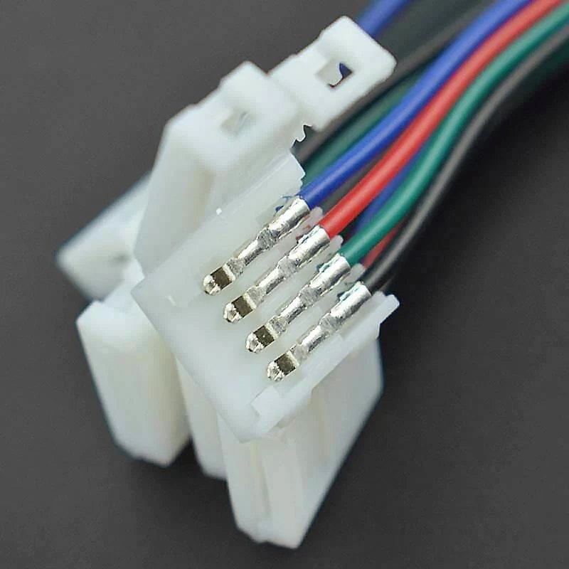 4-Pin LED Strip Connector Cables (5 Pieces) - Image 3
