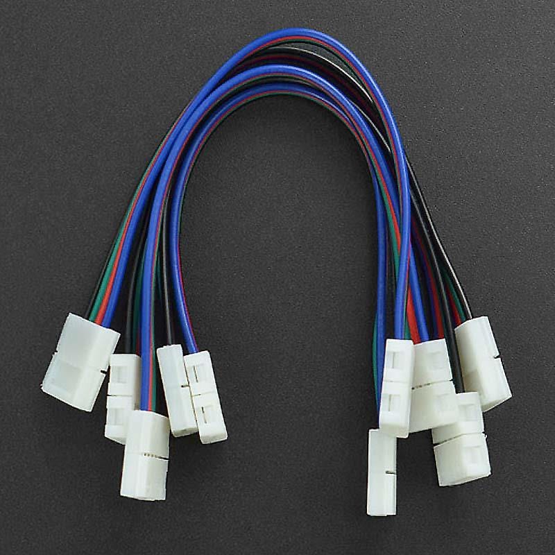 4-Pin LED Strip Connector Cables (5 Pieces) - Image 4