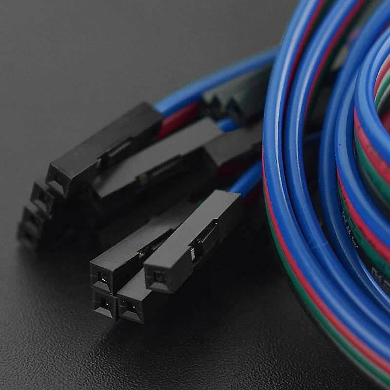 4-Pin LED Strip Connector Cables (Single Head, 5 Pieces) - Image 3
