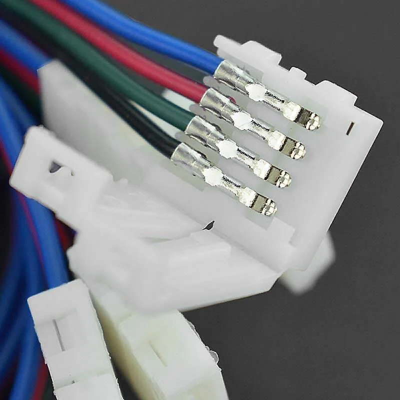 4-Pin LED Strip Connector Cables (Single Head, 5 Pieces) - Image 4