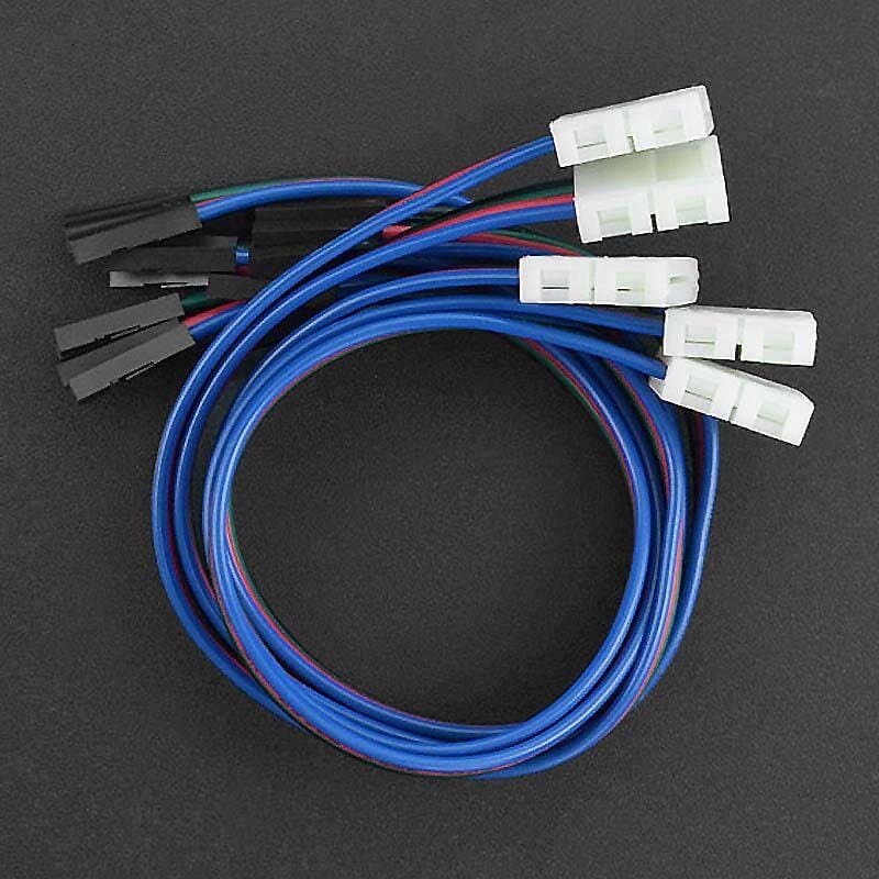 4-Pin LED Strip Connector Cables (Single Head, 5 Pieces) - Image 5