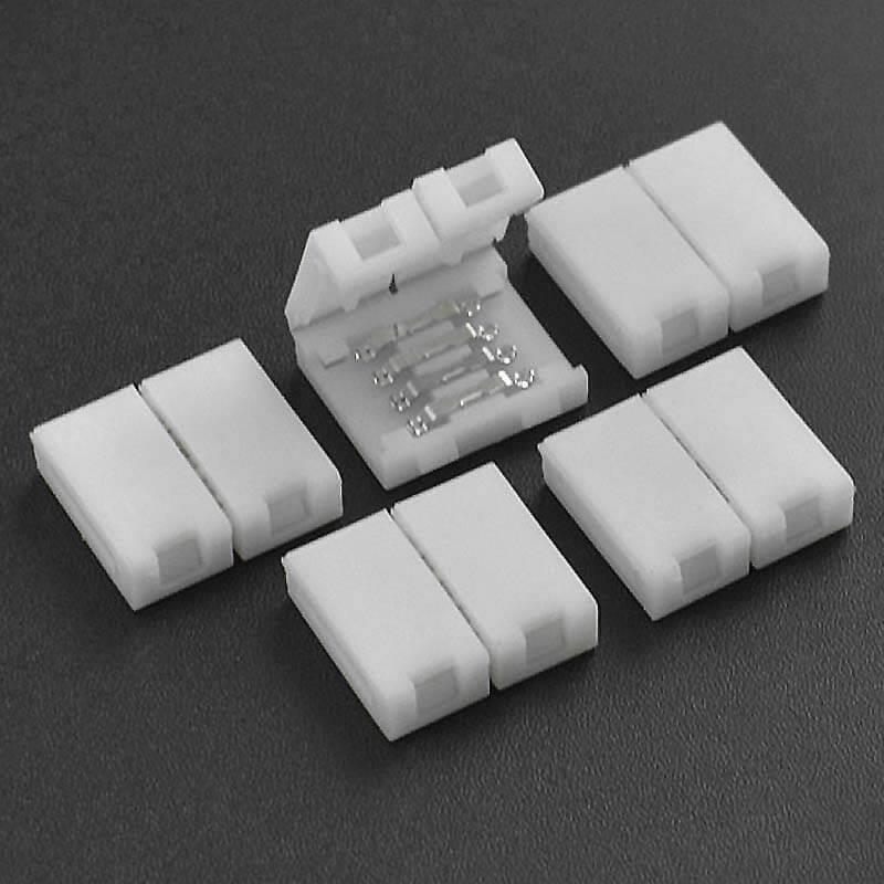 4-Pin LED Strip Connectors (5 Pieces)
